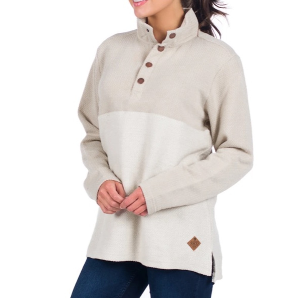 (NWT) SSCO | Herrington Bone Loop Pullover